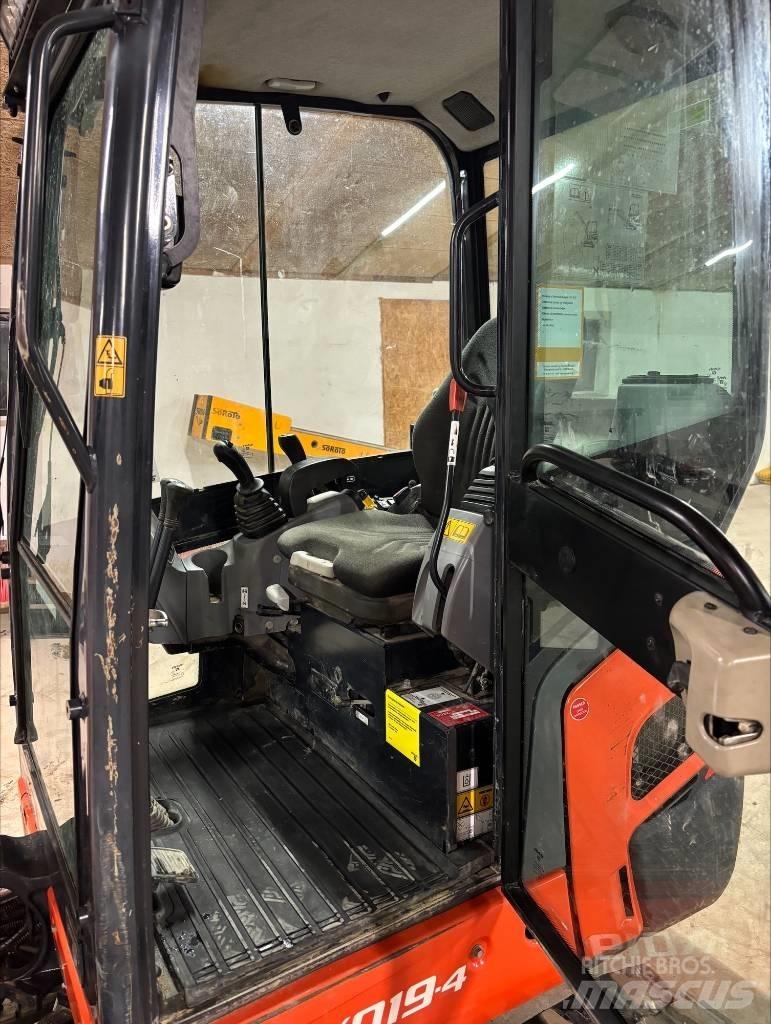 Kubota KX 19-4 Minigravemaskiner
