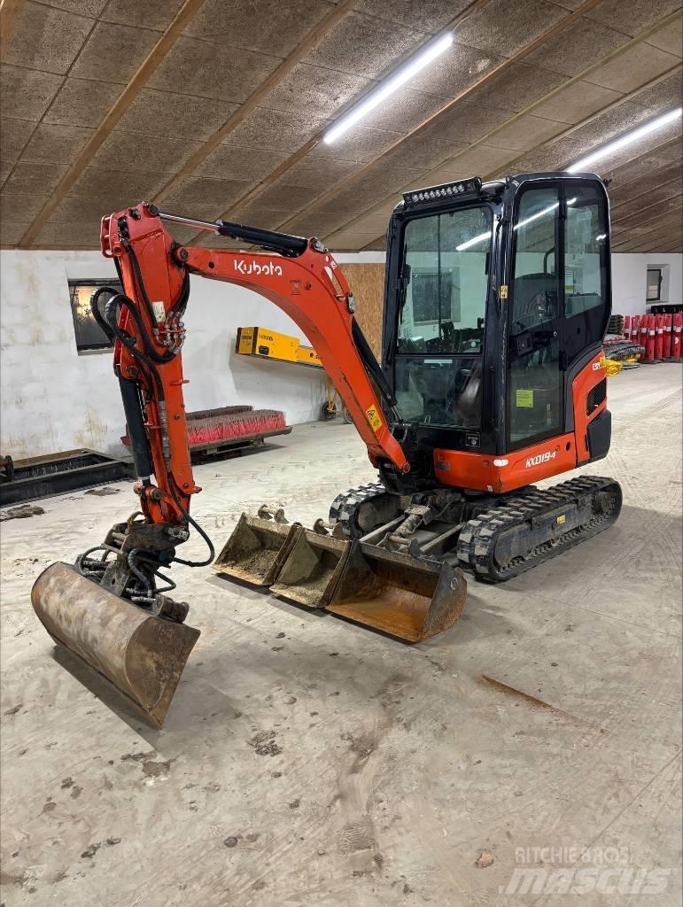 Kubota KX 19-4 Minigravemaskiner