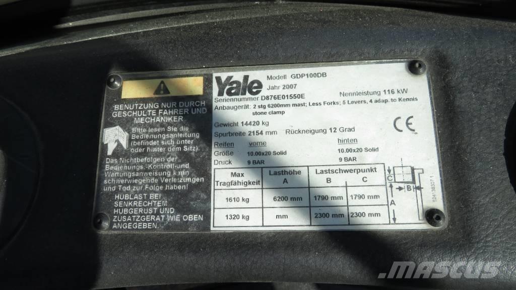 Yale GDP 100 DB Diesel gaffeltrucks
