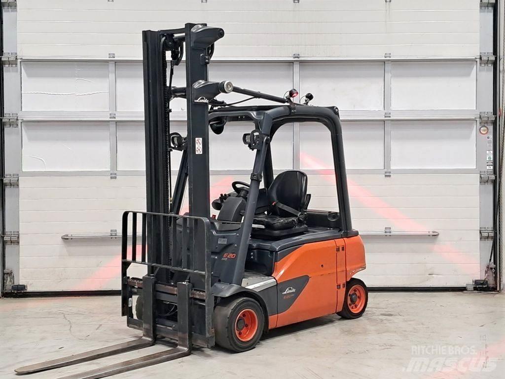 Linde E20PL-02 El gaffeltrucks