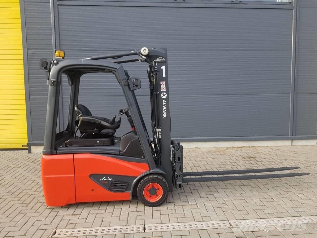 Linde E16C El gaffeltrucks