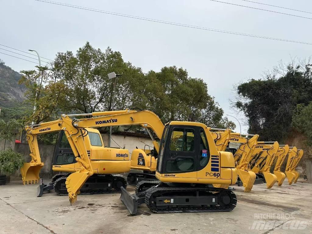 Komatsu PC 60-7 Minigravemaskiner