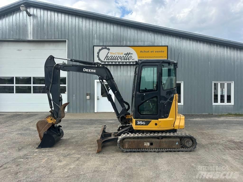 John Deere 35 G Gravemaskiner på larvebånd