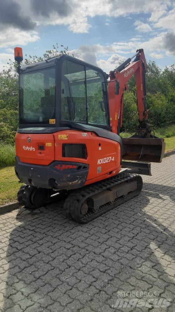 Kubota KX027-4 Minigravemaskiner