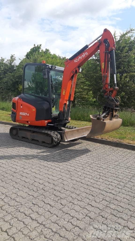Kubota KX027-4 Minigravemaskiner
