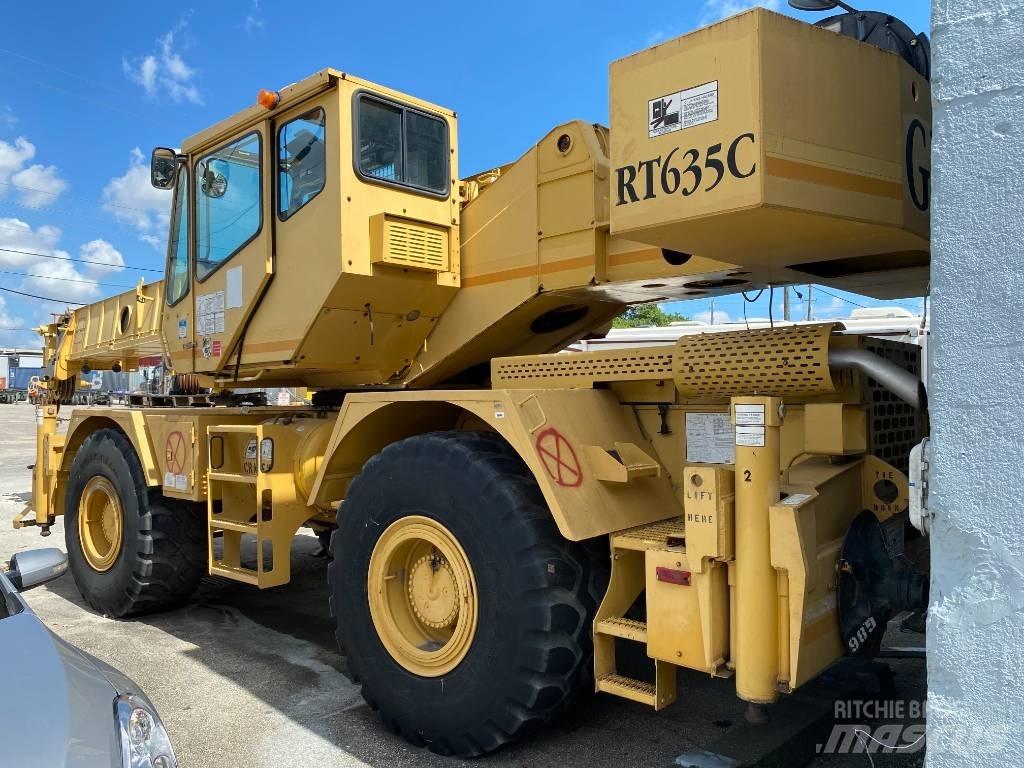 Grove RT 635 C Kraner til hårdt terræn