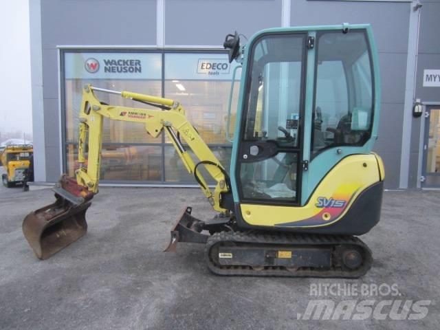 Yanmar SV 15 Minigravemaskiner