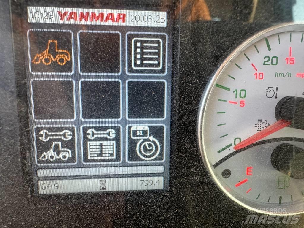 Yanmar V 120 Læssemaskiner på hjul
