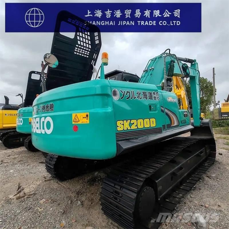 Kobelco SK 200 Gravemaskiner på larvebånd