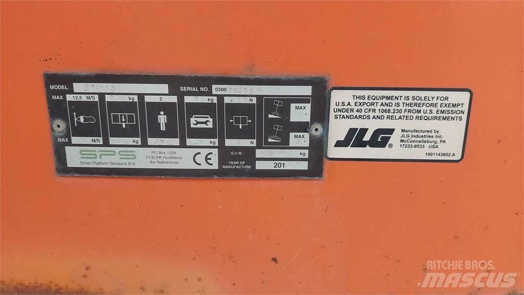 JLG E800AJ Bomlifte med knækarm