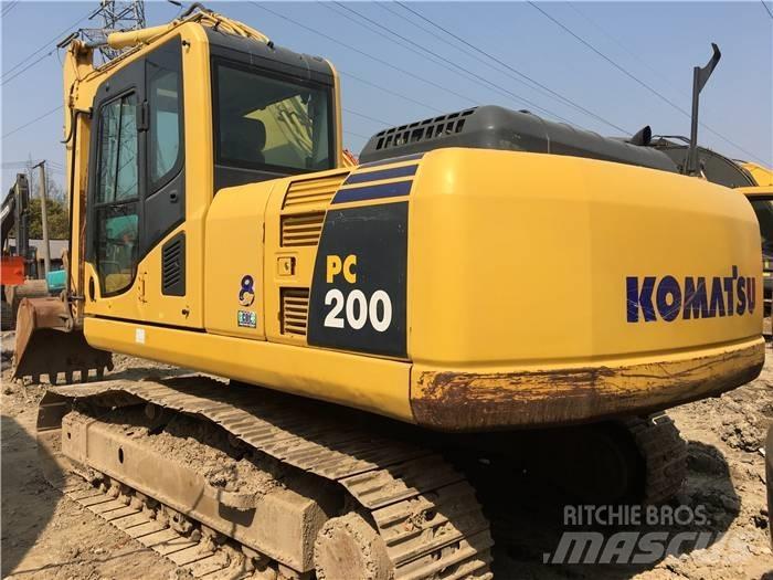 Komatsu PC 200-8 Gravemaskiner på larvebånd