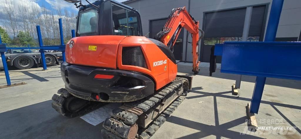 Kubota KX 080-4 CX Midi-gravemaskiner 7t - 12t