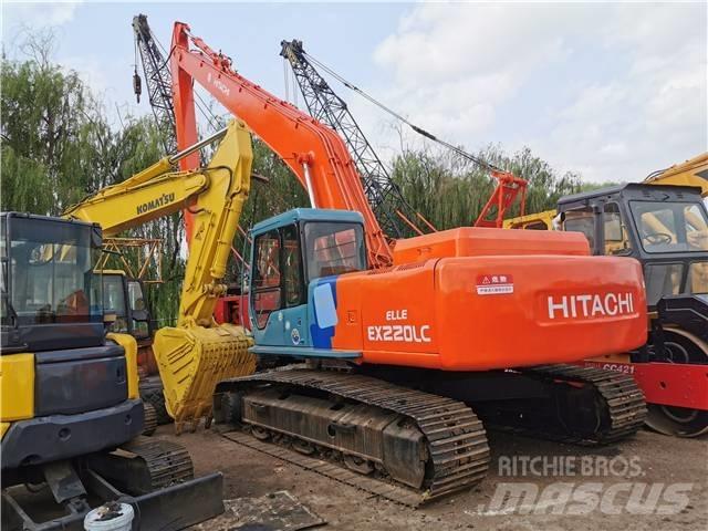 Hitachi EX220LC Gravemaskiner på larvebånd