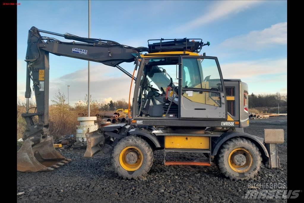 Volvo EWR 150 E Gravemaskiner på hjul