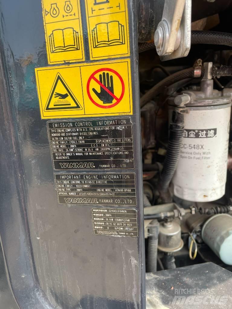 Hitachi ZX 55 Minigravemaskiner