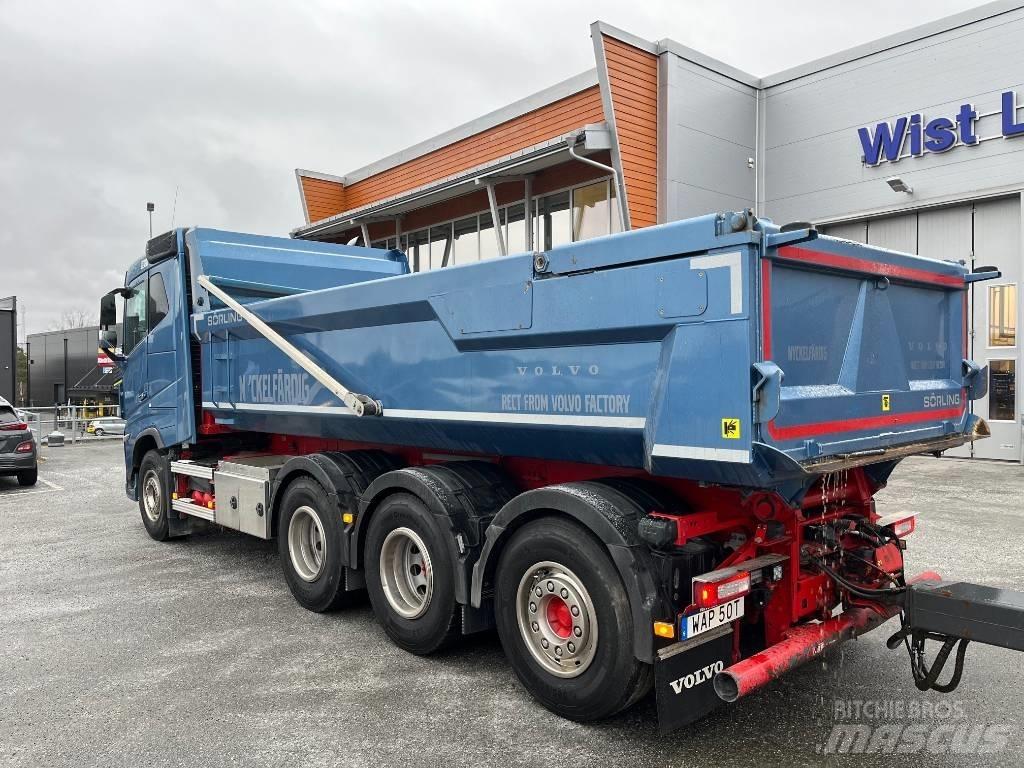 Volvo FH16 550 8x4 Lastbiler med tip