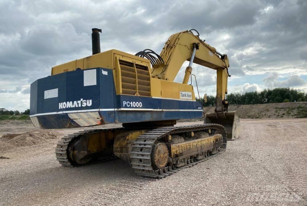 Komatsu PC 1000-1 Gravemaskiner på larvebånd