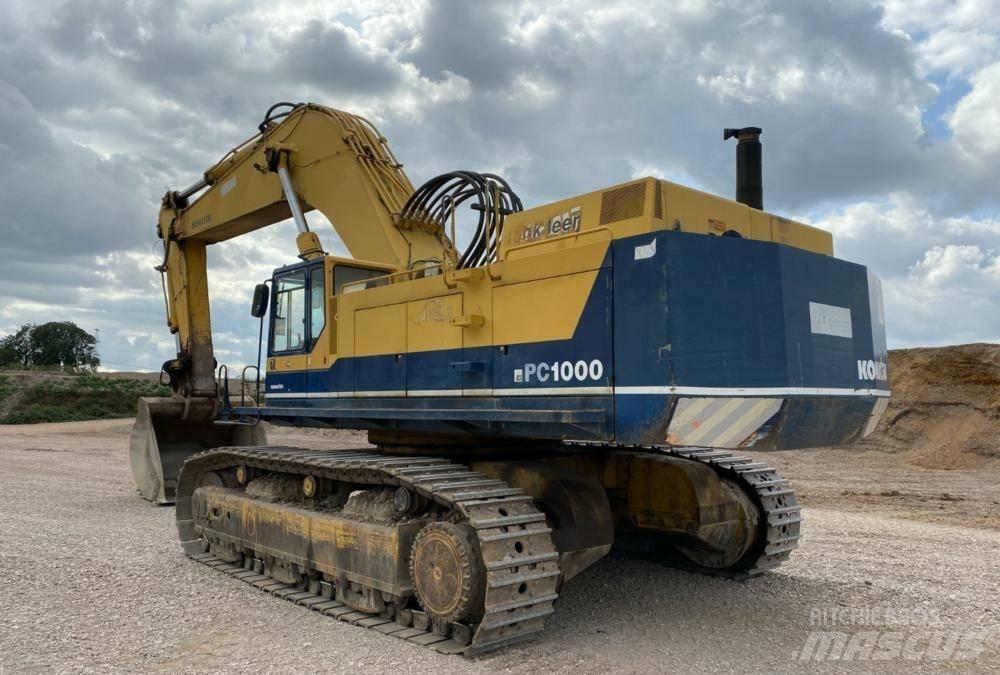 Komatsu PC 1000-1 Gravemaskiner på larvebånd