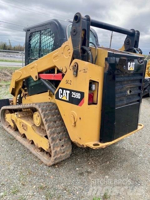 CAT 259 D Minilæsser - skridstyret