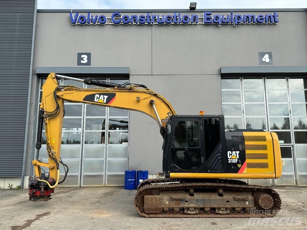 CAT 318 FL Gravemaskiner på larvebånd