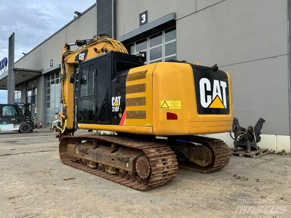 CAT 318 FL Gravemaskiner på larvebånd