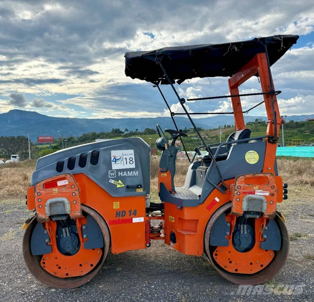 Hamm HD 14 VV Jordvibrationstromler