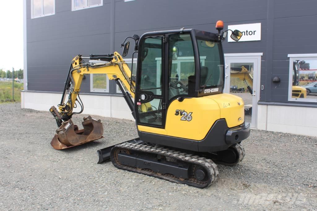 Yanmar SV 26 Minigravemaskiner
