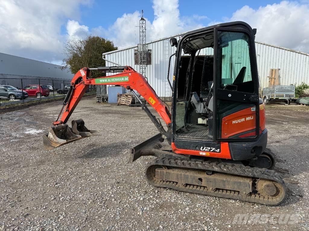 Kubota U 27-4 Minigravemaskiner