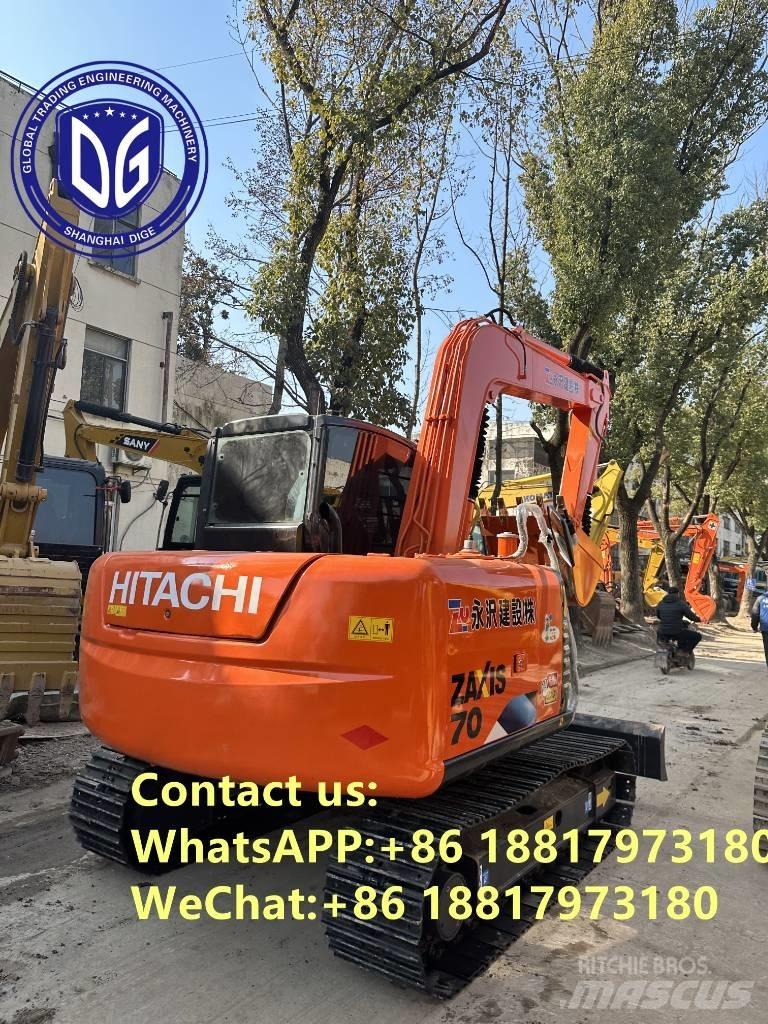 Hitachi ZX 70 Minigravemaskiner