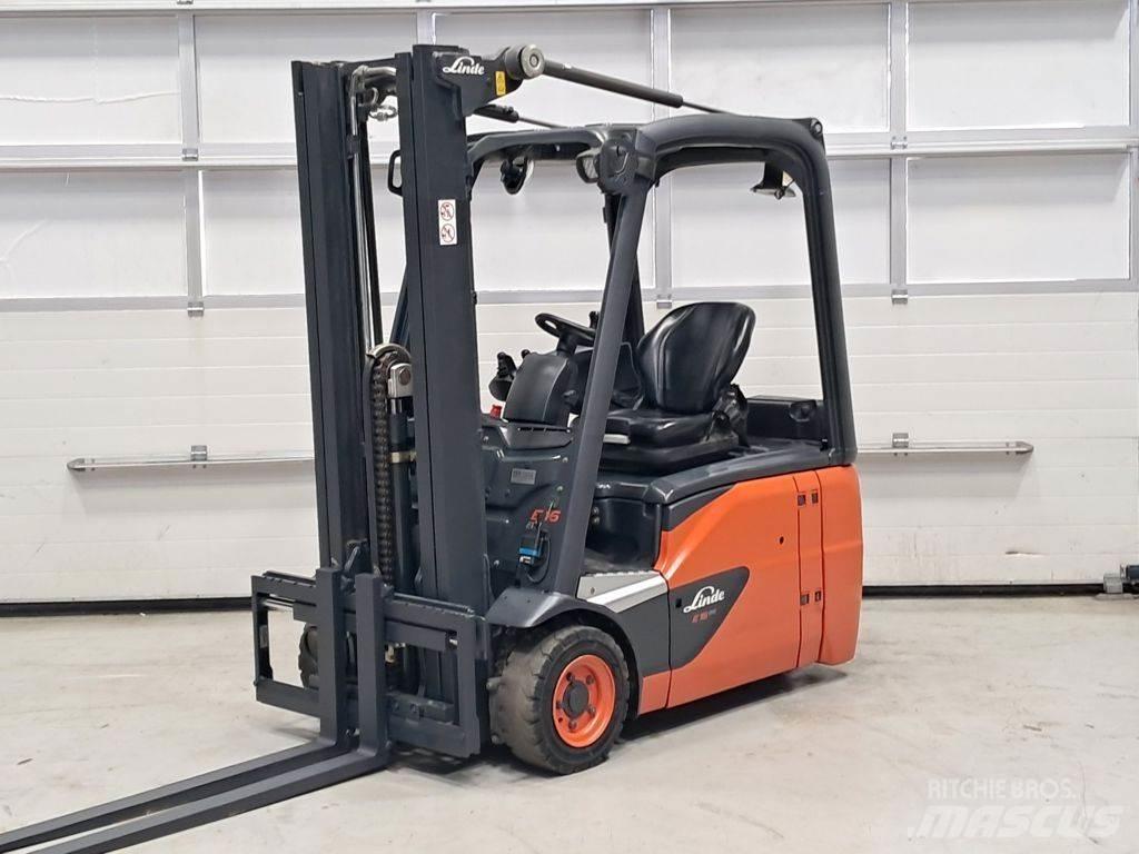 Linde E16-02 El gaffeltrucks