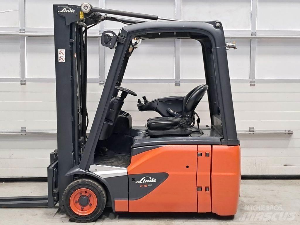 Linde E16-02 El gaffeltrucks