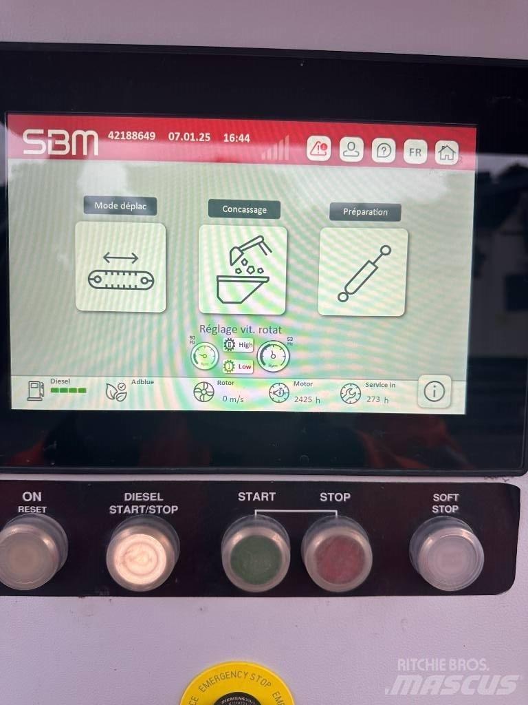 SBM Remax 400 Mobile knusere