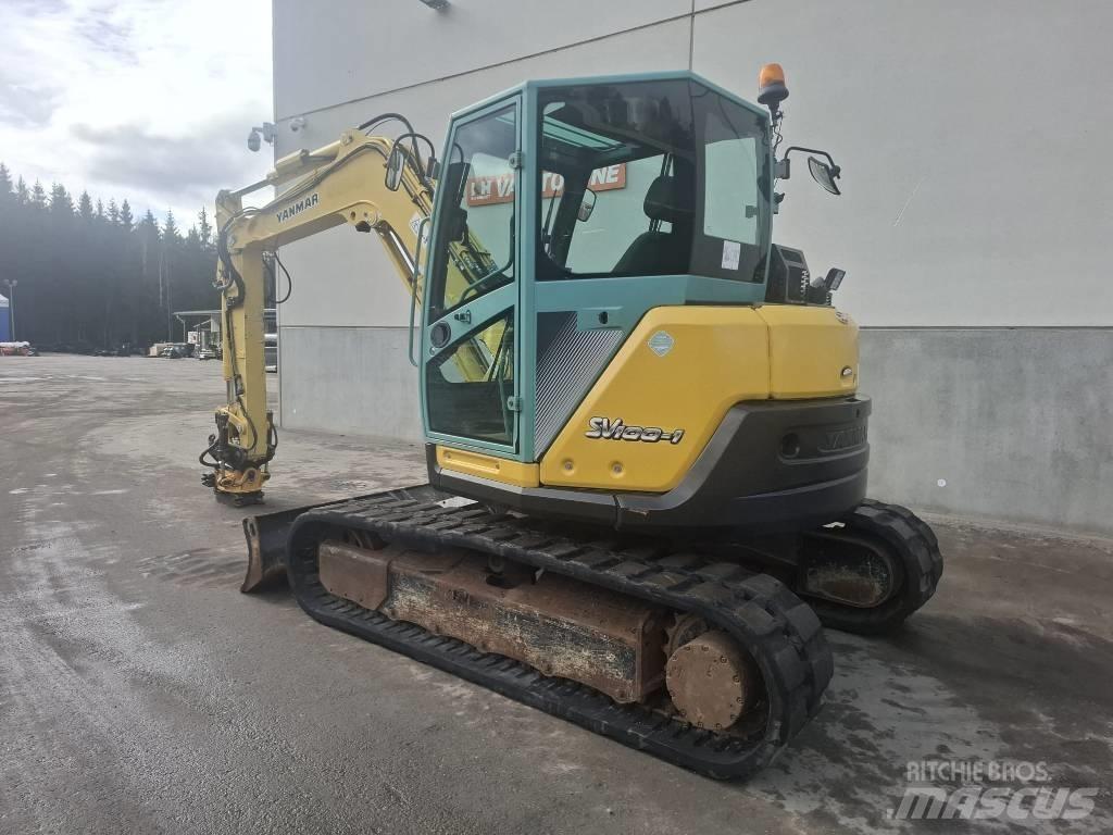 Yanmar SV 100-1A Midi-gravemaskiner 7t - 12t