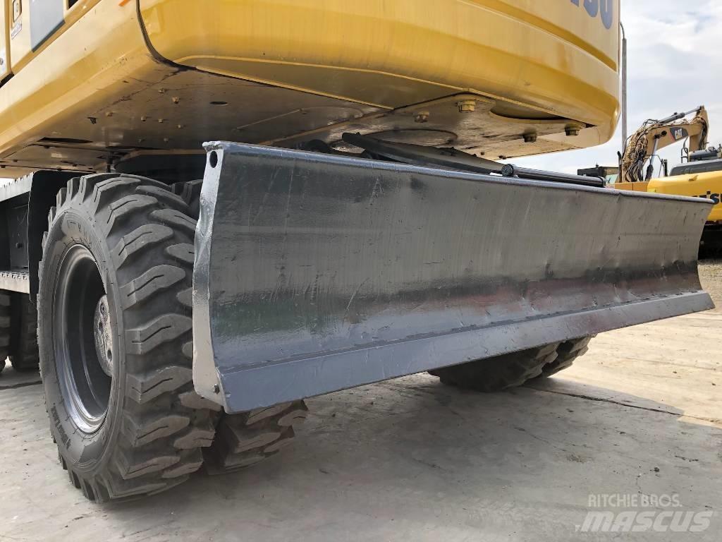 Komatsu PW160-8 Gravemaskiner på hjul