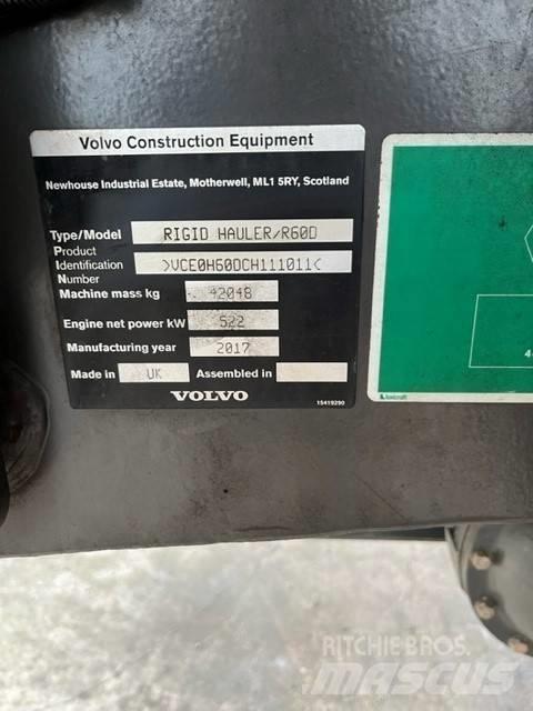 Volvo R60D Knækstyrede dumpere