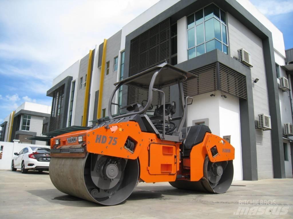 Hamm HD 75 Tvilling tromle