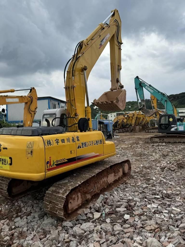 Sumitomo SH200 Gravemaskiner på larvebånd