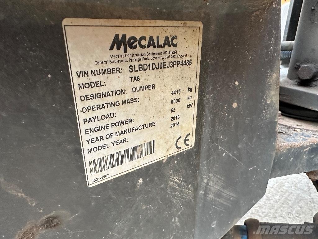Mecalac TA 6 Dumpere
