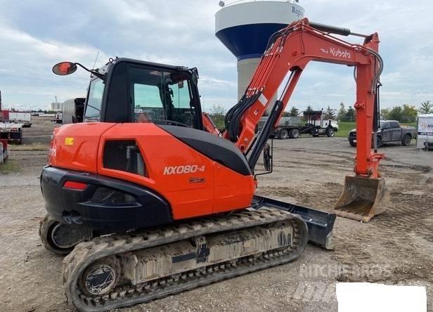 Kubota KX080-4S2 Gravemaskiner på larvebånd