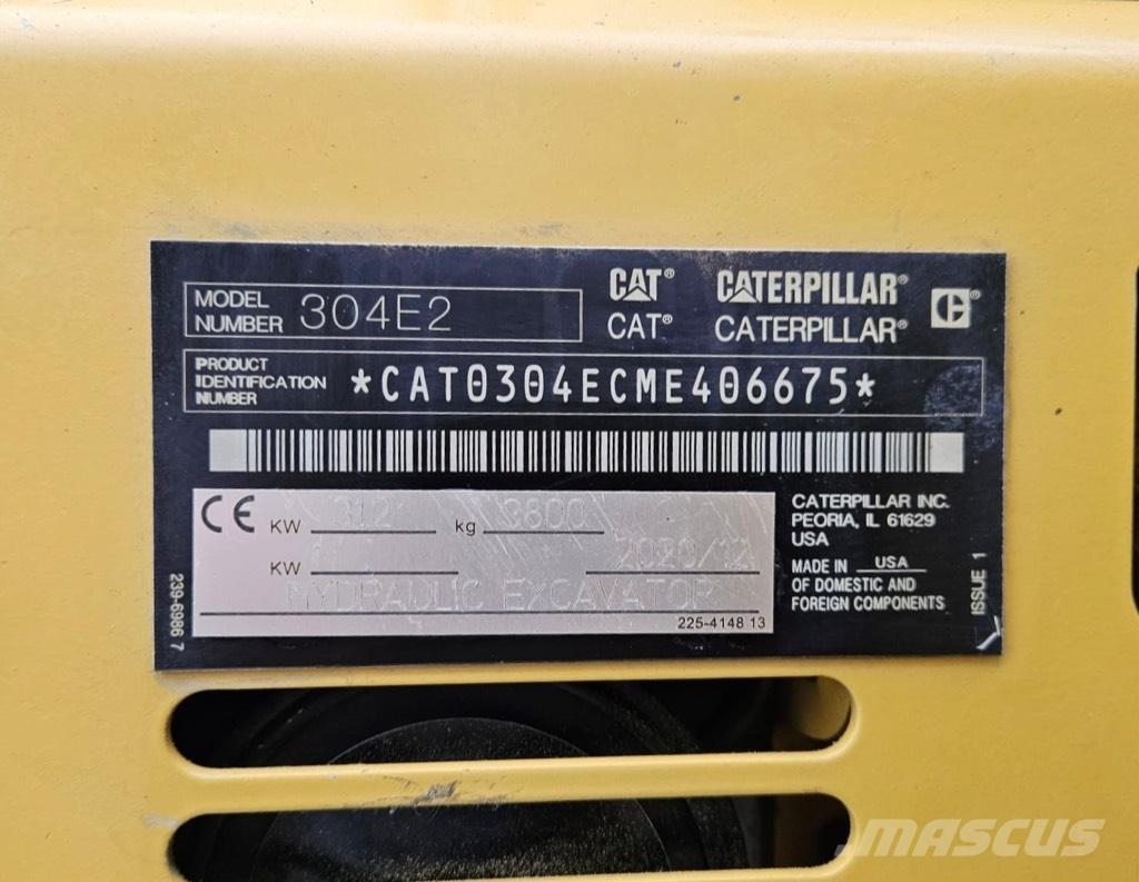 CAT 304 E 2 Minigravemaskiner