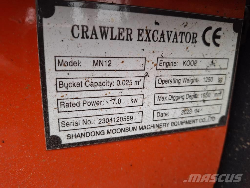  Moonsun MN12 Minigravemaskiner