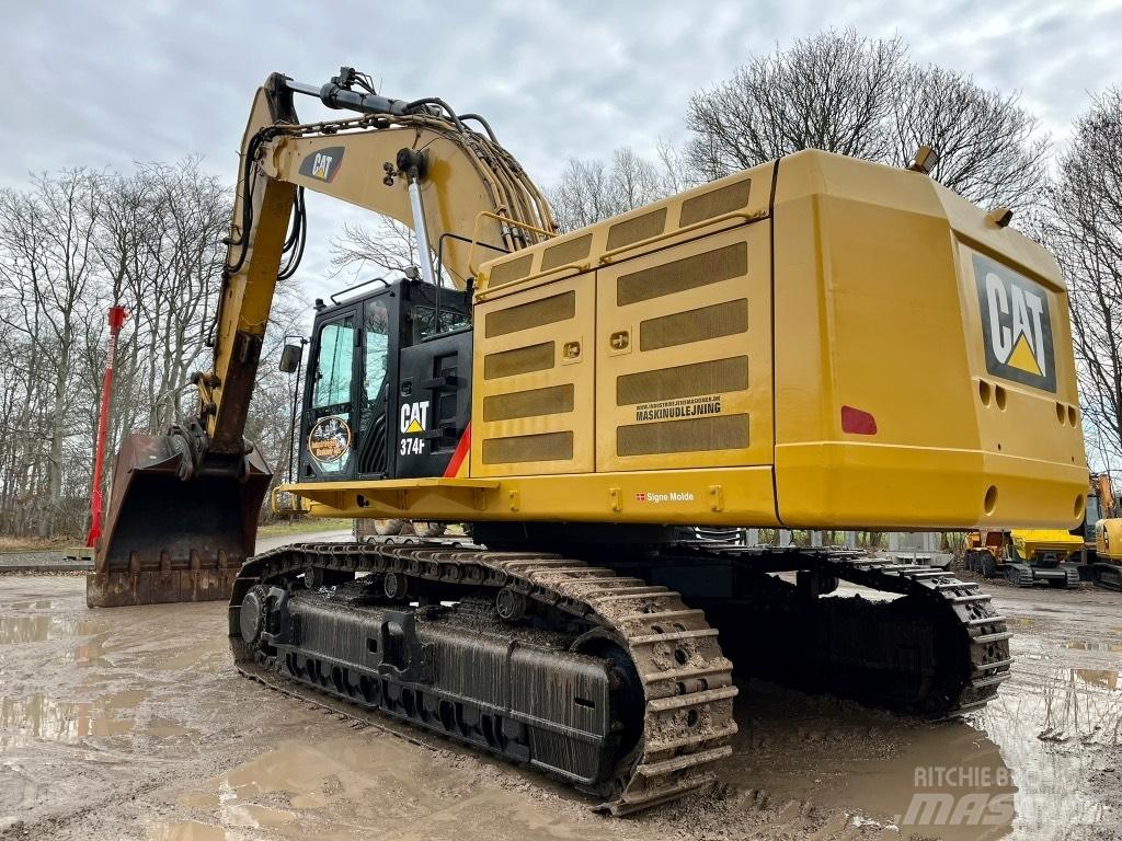 CAT 374 F L Gravemaskiner på larvebånd