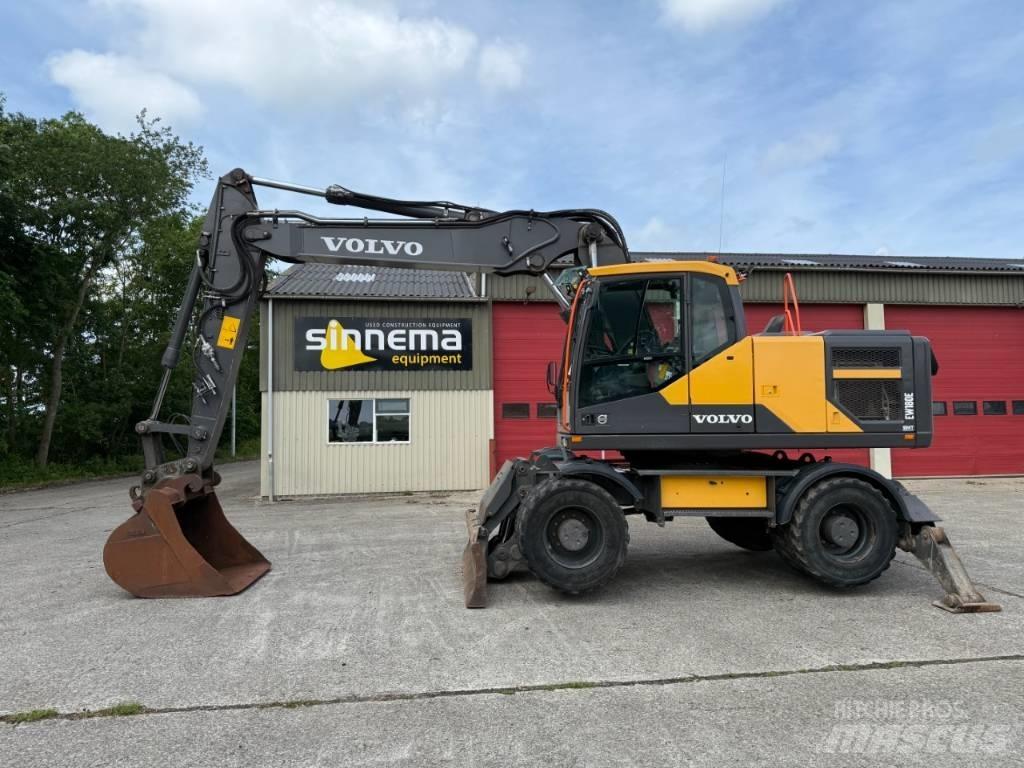 Volvo EW180E Gravemaskiner på hjul