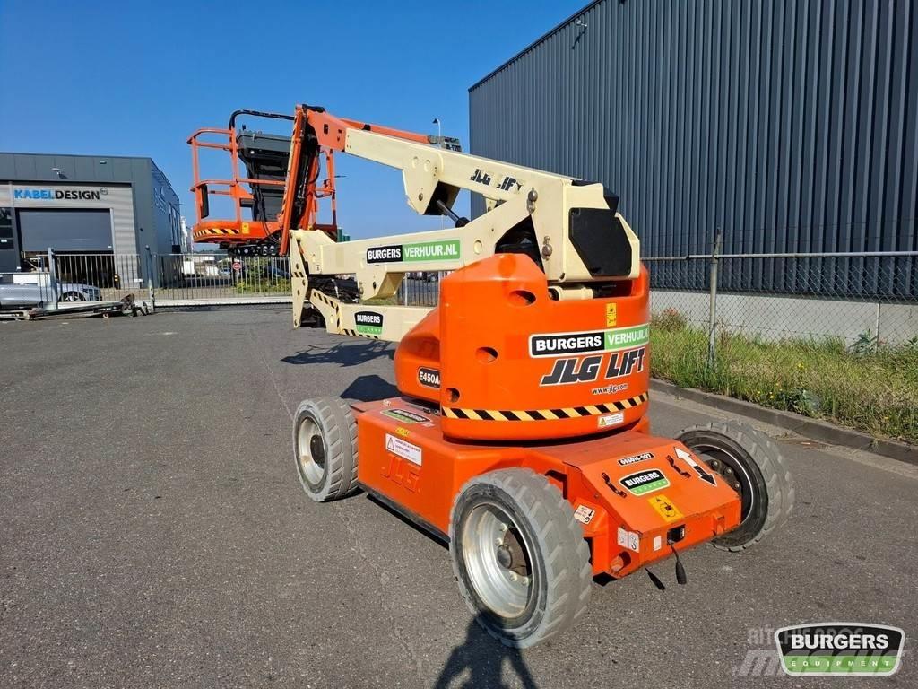 JLG E450 AJ Bomlifte med knækarm