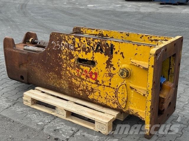 Soosan 140 Breaker Hydraulik / Trykluft hammere