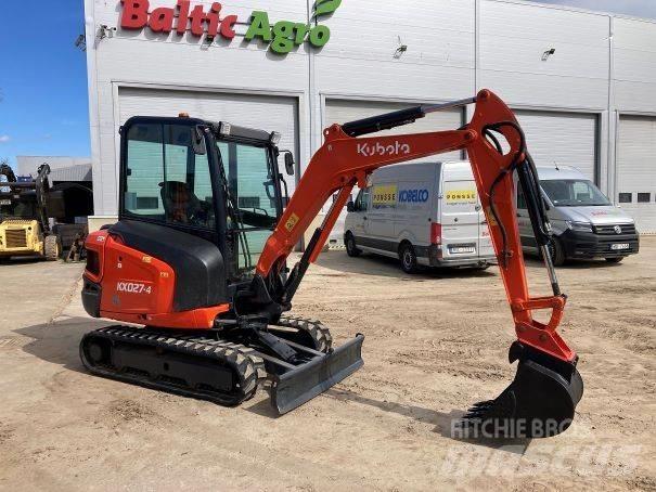 Kubota KX027-4 Minigravemaskiner