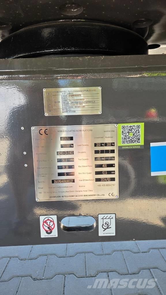 Zoomlion ZA 20 J Bomlifte med knækarm
