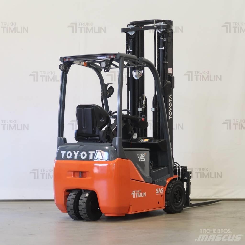Toyota 8FBE15T El gaffeltrucks