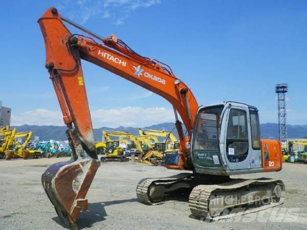 Hitachi EX120-5 Gravemaskiner på larvebånd