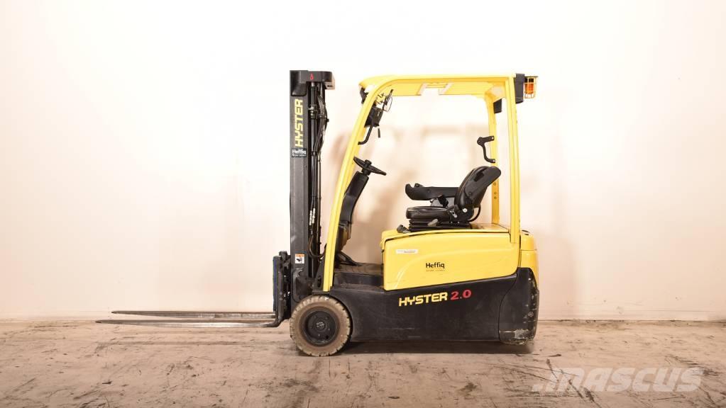 Hyster J2.0XNT LWB El gaffeltrucks